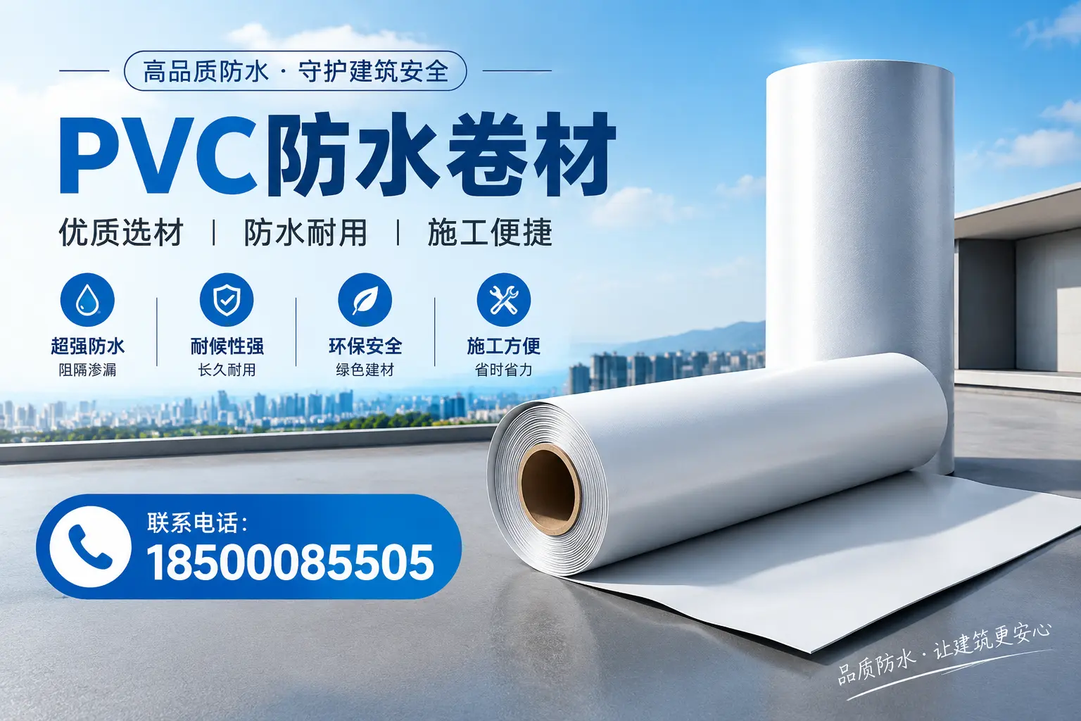 如何评估PVC防水卷材的性价比?马鞍山消费者必读